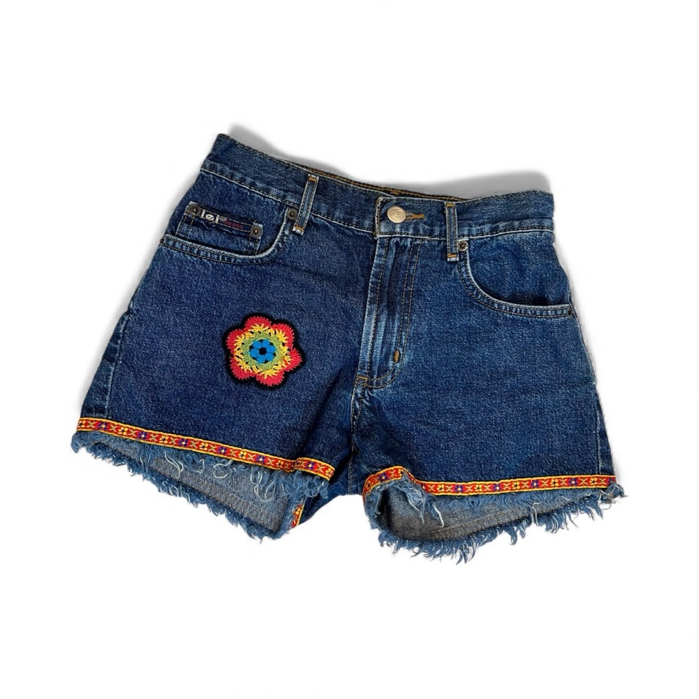 Kids size 10 l.e.i. 1990s Jean Shorts